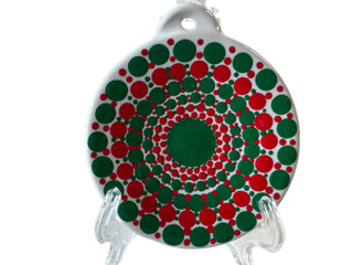 Fiesta Hand Painted Ornament By Patricia Degraw