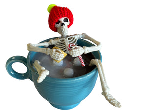 Bone Tired Skelly  Cocoa Time By Color Me Mosaic