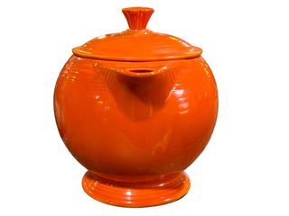 Vintage Fiesta Original Red Large Teapot 1930 - 1939