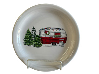 Fiestaware Trailer W/Trees Bistro Salad Plate NEW HTF