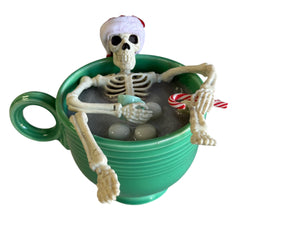 Bone Tired Skelly  Cocoa Time By Color Me Mosaic