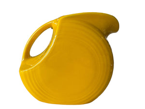 Fiestaware Large  Daffodil Disc Water Pitcher Yellow