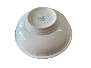 Fiesta White Pedestal Bowl