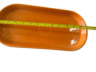 Fiesta Retired Large Bread Tray Tangerine