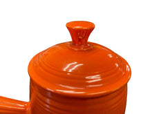 Load image into Gallery viewer, Vintage Fiesta  Red Demitasse Stick Handle Coffee Pot 1935-1942.

