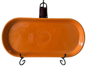 Fiesta Retired Large Bread Tray Tangerine