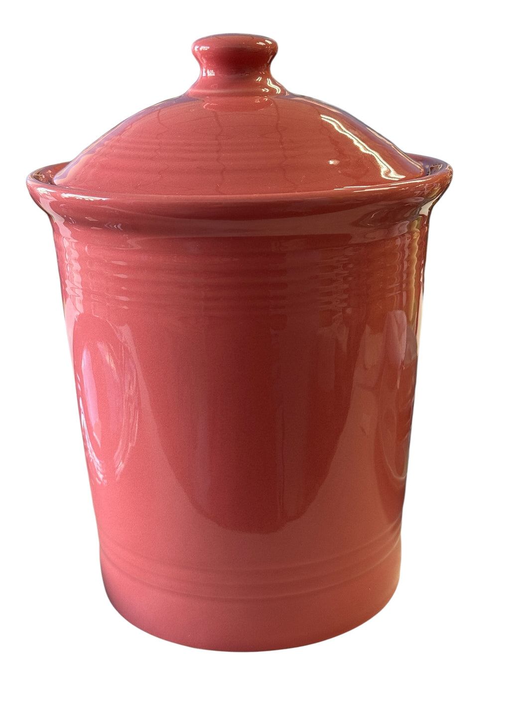 Fiesta Flamingo Large Canister Retired Color