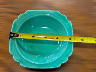 VINTAGE HOMER LAUGHLIN RIVIERA 5" GREEN  BERRY FRUIT BOWL