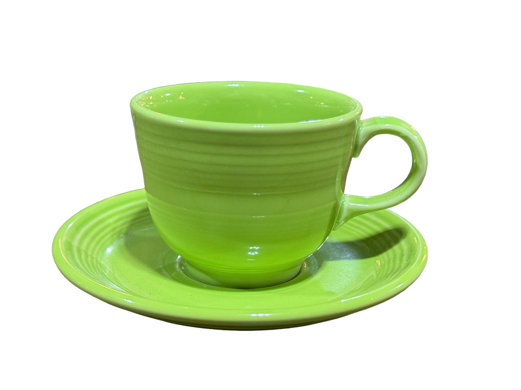 Fiesta Chartreuse Tea Cup & Saucer