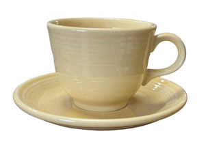 Fiesta Yellow Cup and Saucer