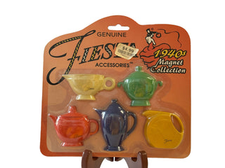 Genuine Fiesta Accessories Magnets NIP Coffee 1940 Orange back
