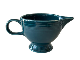 Fiesta Ring Handled Creamer Juniper retired color