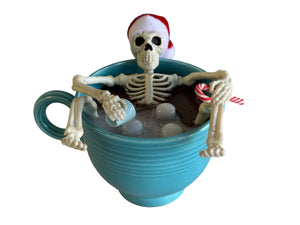 Bone Tired Skelly  Cocoa Time By Color Me Mosaic