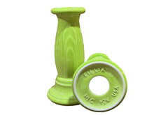 Load image into Gallery viewer, Fiesta P86 Y2K Chartreuse Candle Holder Set Taper

