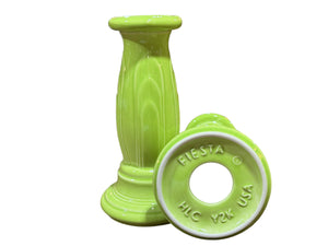 Fiesta P86 Y2K Chartreuse Candle Holder Set Taper