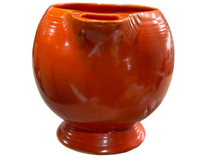 Vintage Fiesta RED Ice Lip Pitcher  1936 - 1946 BEAUTIFUL