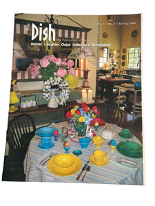 Early Fiesta Homer Laughlin China HLCCA Collector Dish Magazine Vol 11   3  Seasons (Copy)