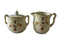 Load image into Gallery viewer, China Specialties Autumn Leaf Miniature Cream &amp; Sugar Set

