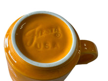 Load image into Gallery viewer, Fiesta FTCCO Outlet Exclusive  Orange Decal  Stacking Mug Butterscotch
