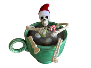 Bone Tired Skelly  Cocoa Time By Color Me Mosaic