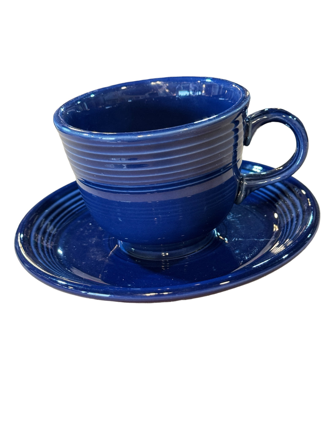 Fiesta P86 Cobalt Cup & Saucer