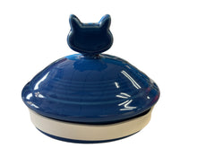 Load image into Gallery viewer, Fiesta Cat Treat Lid Replacement Part Lapis
