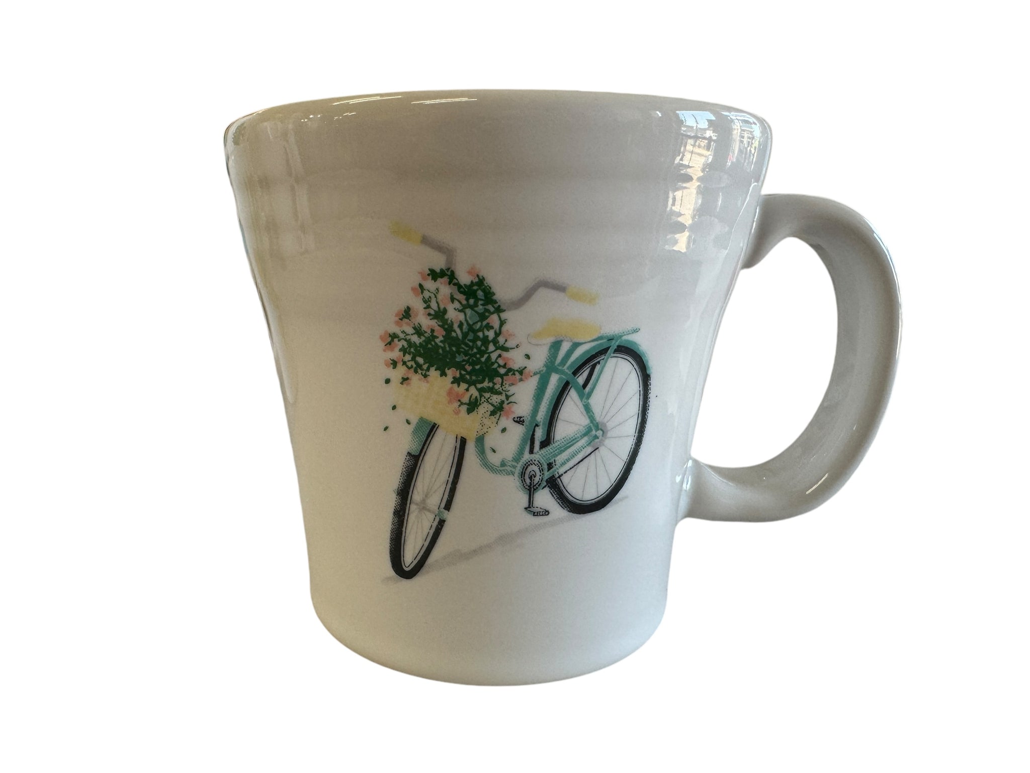 Fiesta Belk Vintage Bike w/ Flowers Taper Mug
