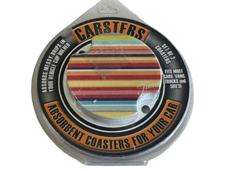 Fiesta Go Along Carsters Absorbent Car Coasters