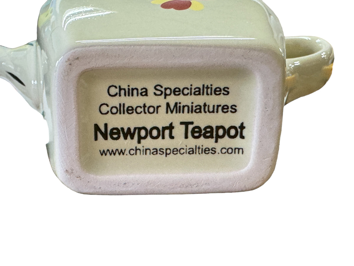 China Specialties Collector Miniature NEWPORT TEAPOT – Keeping It Real ...