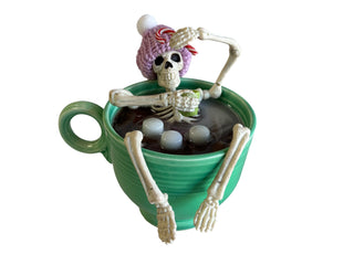 Bone Tired Skelly  Cocoa Time By Color Me Mosaic