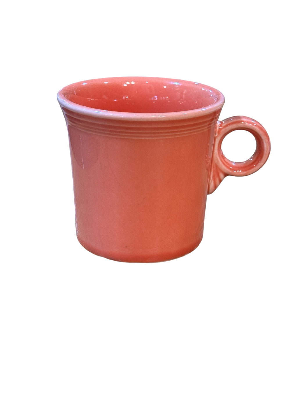 Fiesta Persimmon Ring Handled Mug