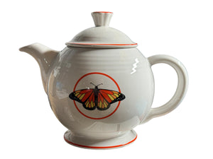 Fiesta FTCCO 2024  Conference Exclusive  Monarch Butterfly TEAPOT