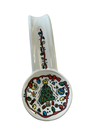 Fiesta Christmas Spoon Rest Betty Crocker Exclusive Christmas Holiday