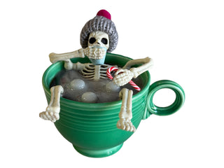 Bone Tired Skelly  Cocoa Time By Color Me Mosaic