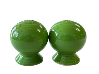 Fiesta Shamrock Bulb Salt & Pepper Shaker Set Green