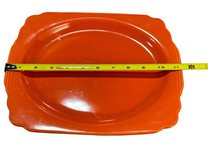 Homer Laughlin Riviera Red 11.5" Tray