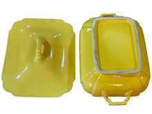 Load image into Gallery viewer, Vintage Homer Laughlin Riviera Casserole Bright Yellow
