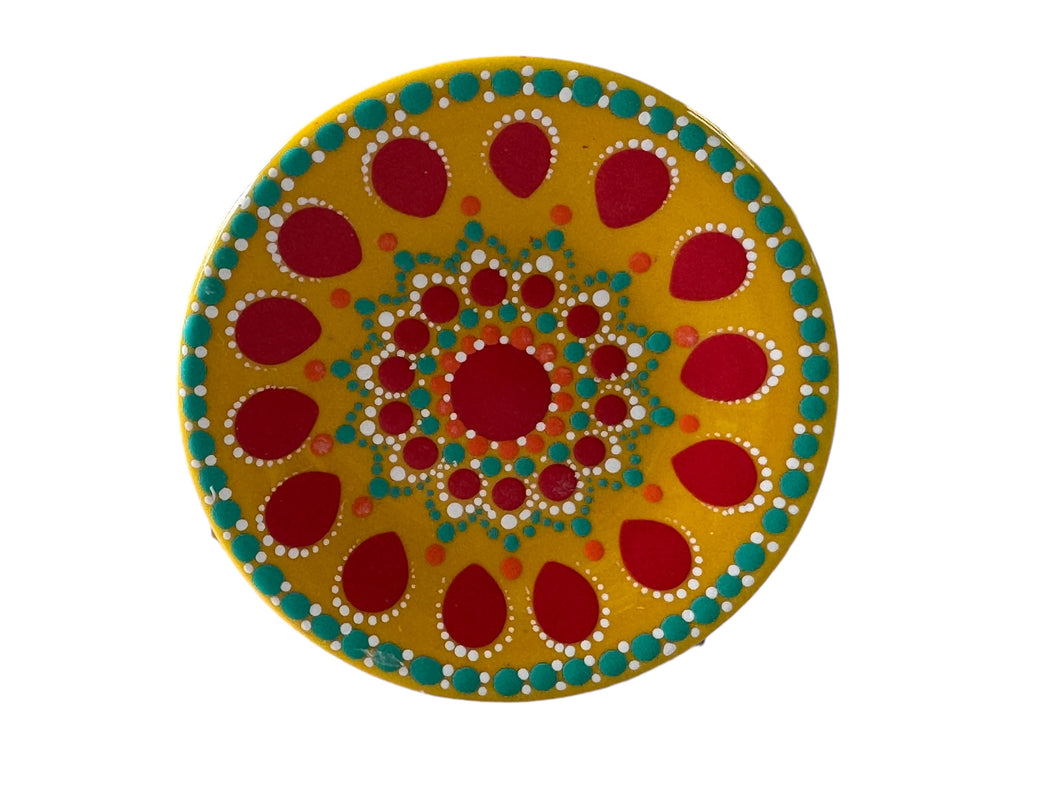 Fiesta Hand Painted Small Plate (Magnet) Blank By Patricia Degraw