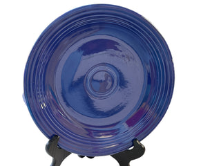 Vintage Fiesta Cobalt Chop Plate 12"