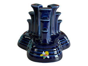 Fiesta China Specialties  Blue Blossom Pyramid Single Cobalt