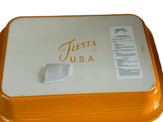 Fiesta Rectangle Baker Butterscotch New 1st Quality