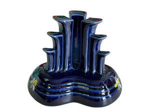 Fiesta China Specialties  Blue Blossom Pyramid Single Cobalt