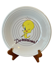 Fiesta Tweety Bird De-Wicious! Dinner Plate Looney Tunes Warner Bros