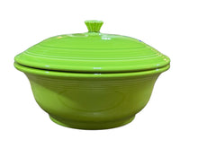 Load image into Gallery viewer, Fiesta P86 Retired Covered Casserole Chartreuse
