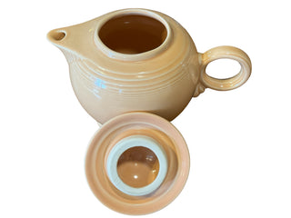 Fiesta Large Teapot Apricot Retired Color and Style