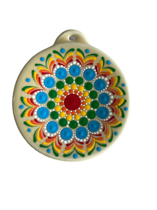 Fiesta Hand Painted Ornament By Patricia Degraw