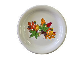 Fiesta Red Fall Fantasy Autumn 6 1/2 Appetizer Plate (Bread and butter)