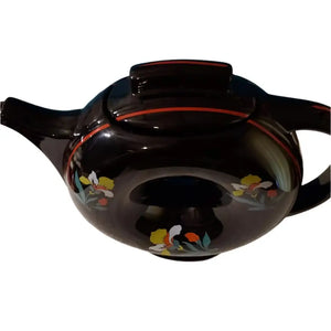 China Specialties Hall Doughnut Promo Teapot...1 Of A Kind Fiestaware