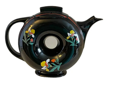 China Specialties Hall Doughnut Promo Teapot...1 Of A Kind Fiestaware