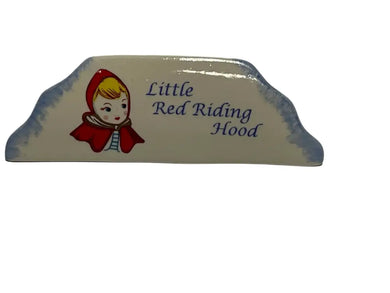 China Specialties Little Red Riding Hood Display Sign China Specialties